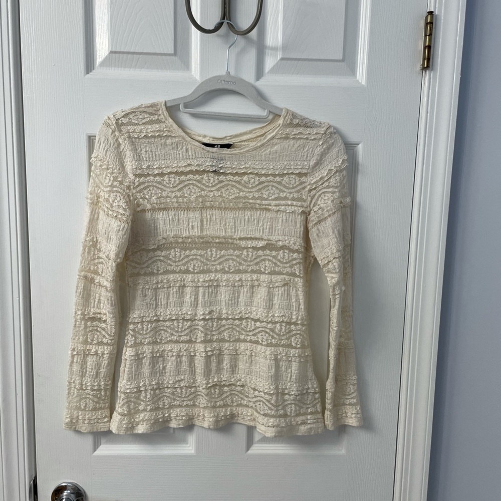 H&M Lace Blouse